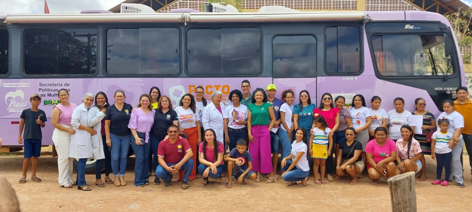 Assentamento de Luzilândia recebe ações do Ônibus Lilás – SEMPI