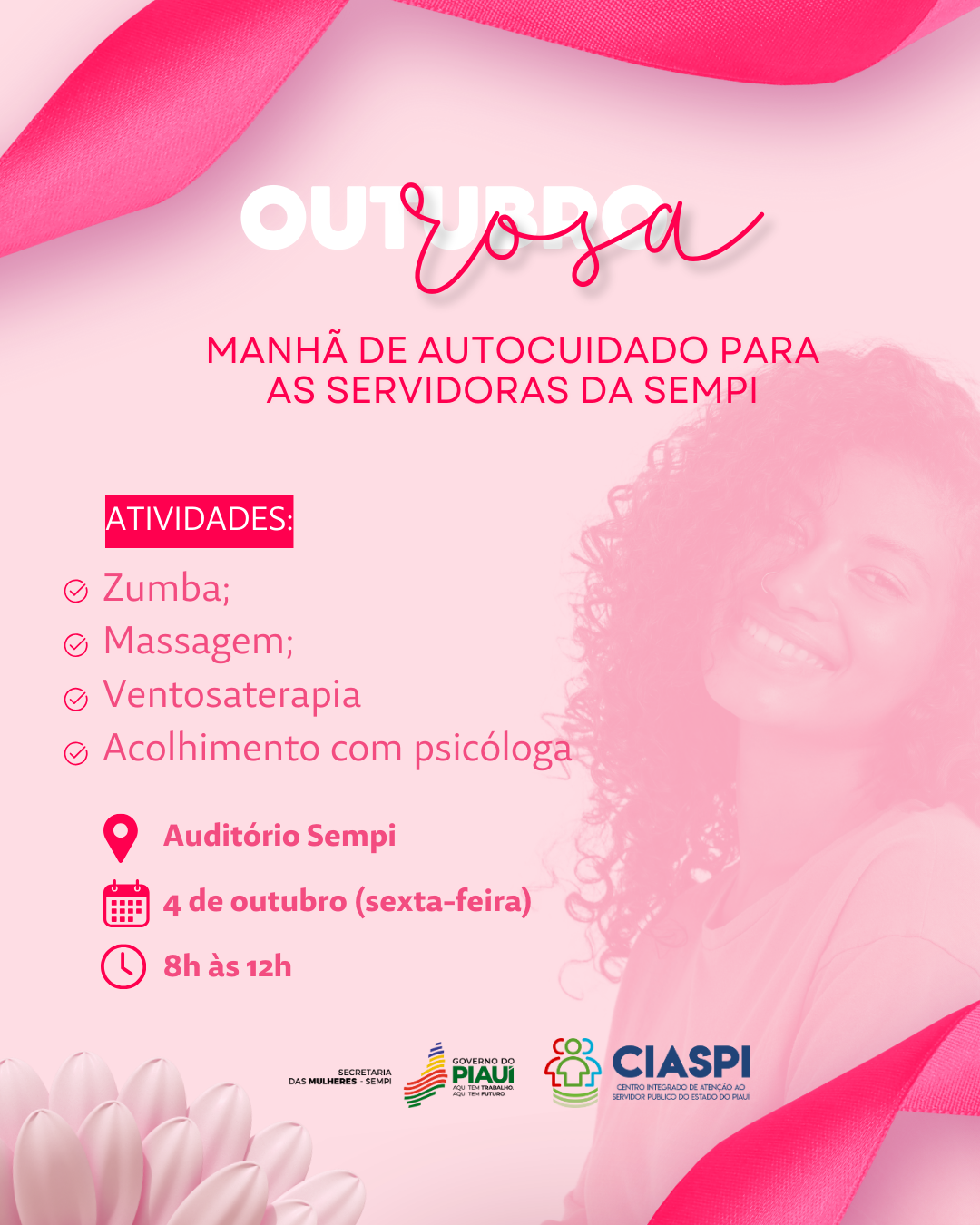 Sempi vai realizar manhã de autocuidado para as servidoras em alusão à ...