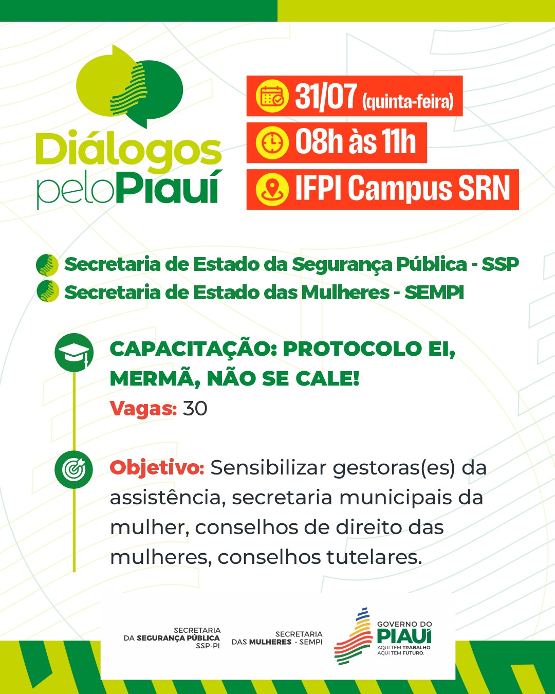 SEMPI realiza capacitação do protocolo “Ei, Mermã, Não se Cale ...